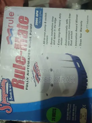 Rule-Mate 2000 GPH Fully Automated Submersible Bilge Pump