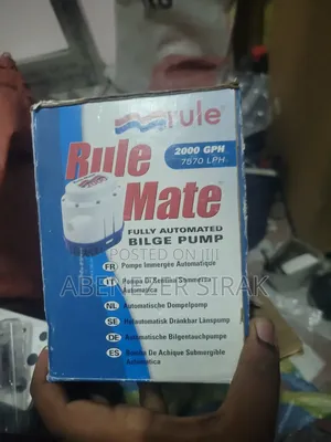 Rule-Mate 2000 GPH Fully Automated Submersible Bilge Pump