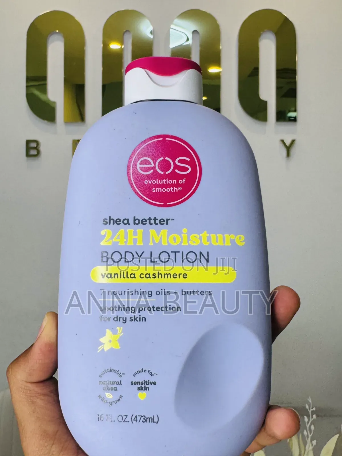 Eos Vanilla Cashmere Moisturising Lotion