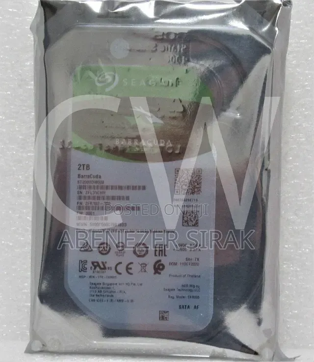 Segate 2TB HDD