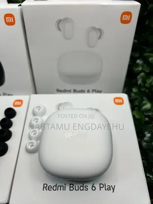 ሬድሚ ብድ 6  REDMI BUDS 6 PLAY – Powerful Sound, Long Battery! 