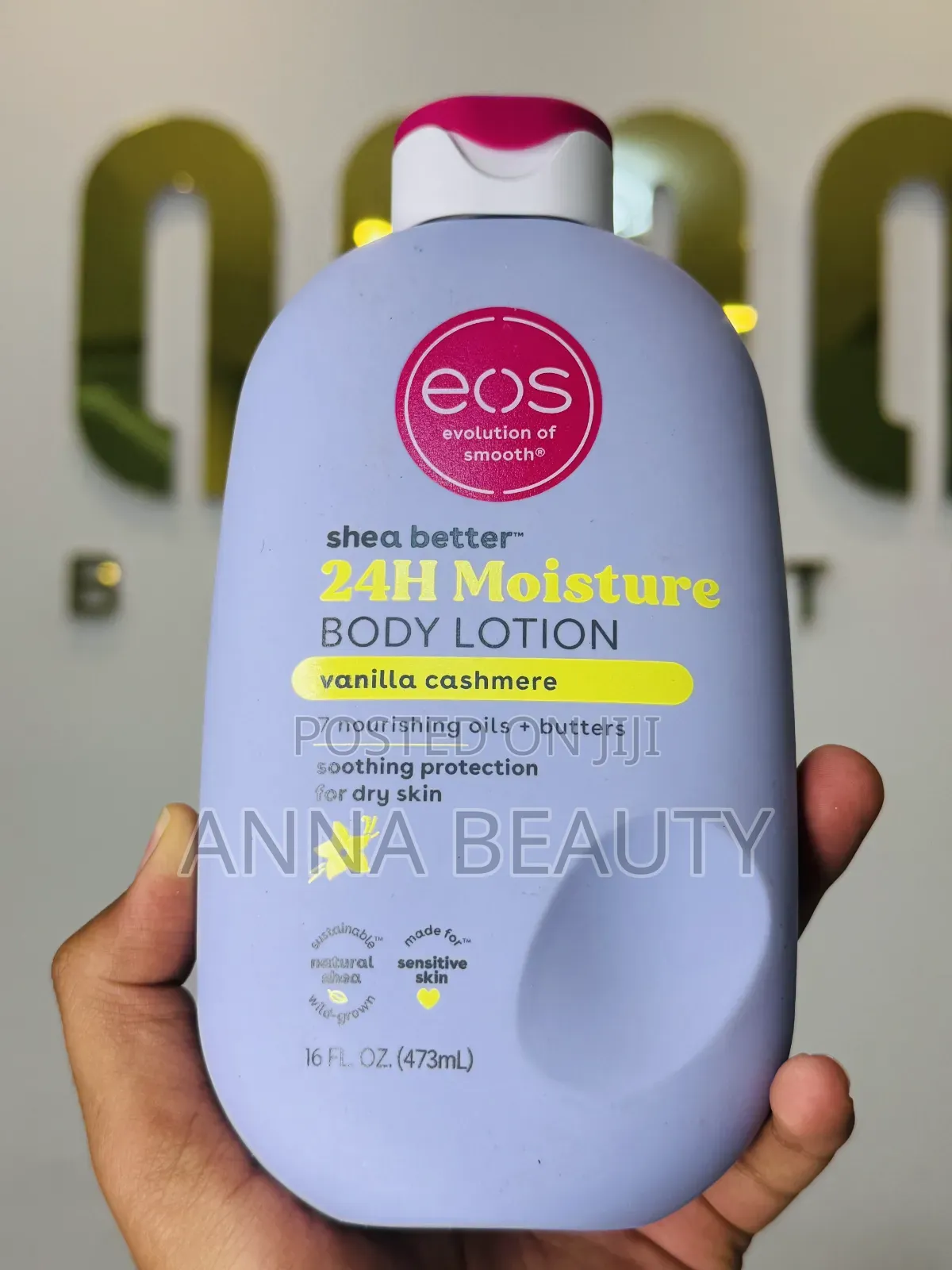 Eos Body Lotion With Whipped Vanilla, Soft Musk & Cozy Caramel
