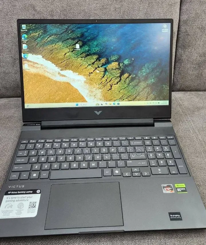 New Laptop HP Victus 16 16GB AMD Ryzen 7 SSD 1T