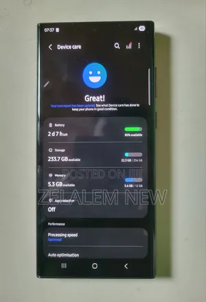 Samsung Galaxy S22 Ultra 256 GB Black