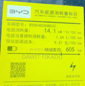New BYD Sealion 06 EV 2025