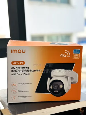 Imou Aov Pt With Battery and Solar Security Camera