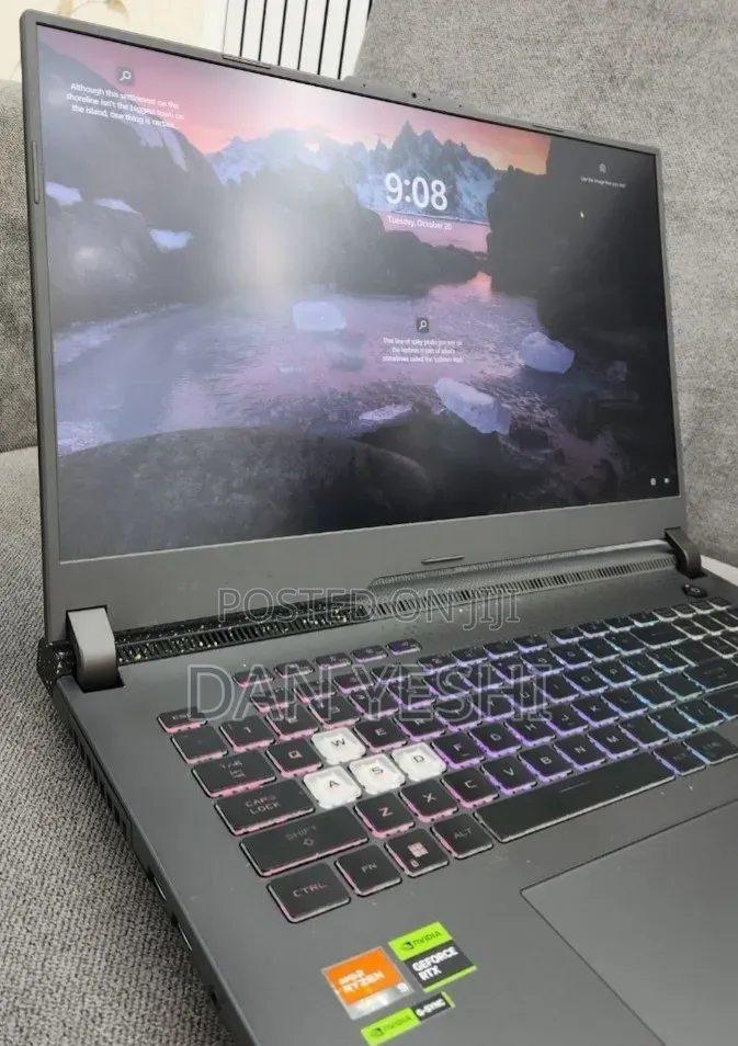 New Laptop Asus ROG Strix G17 16GB AMD Ryzen 9 SSD 1T