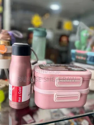 Stellness Steel Lunchbox +Water Bottle