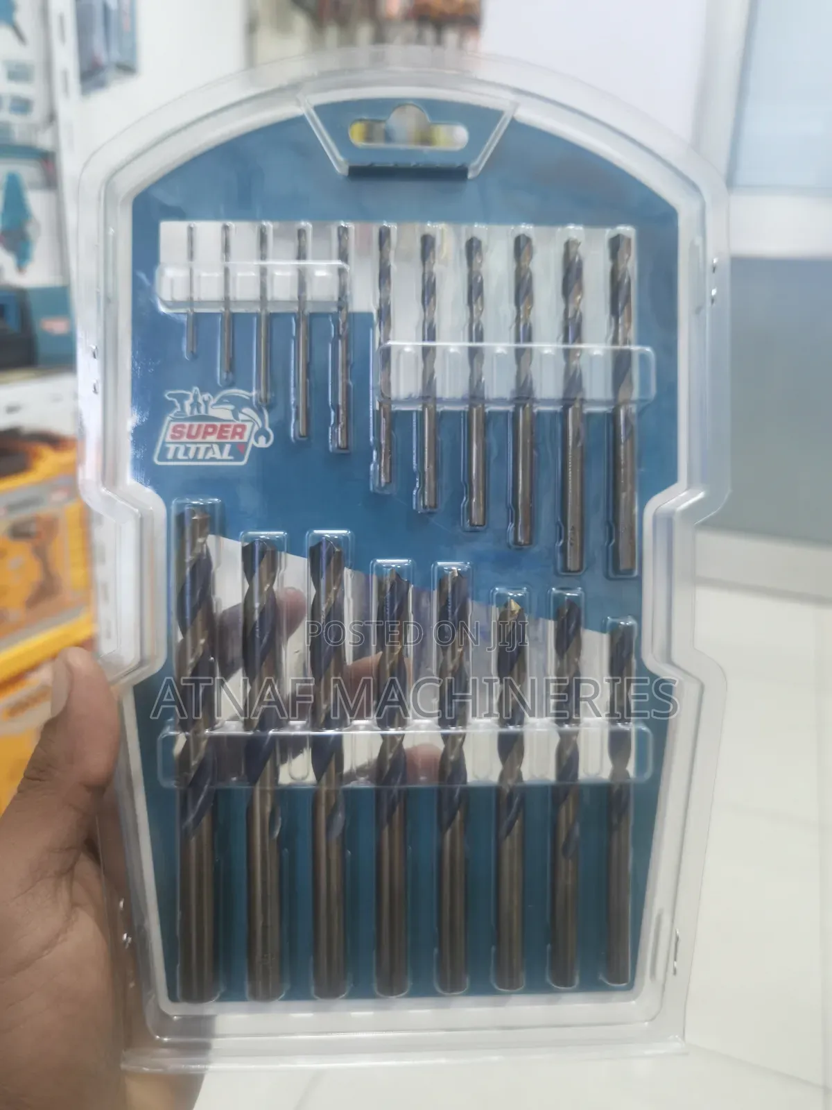 19 PCS Twist Drill Bit Set