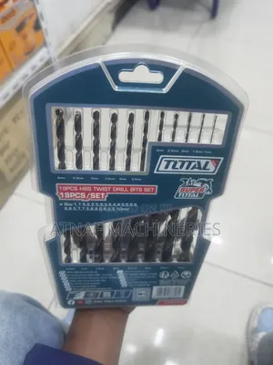 19 PCS Twist Drill Bit Set