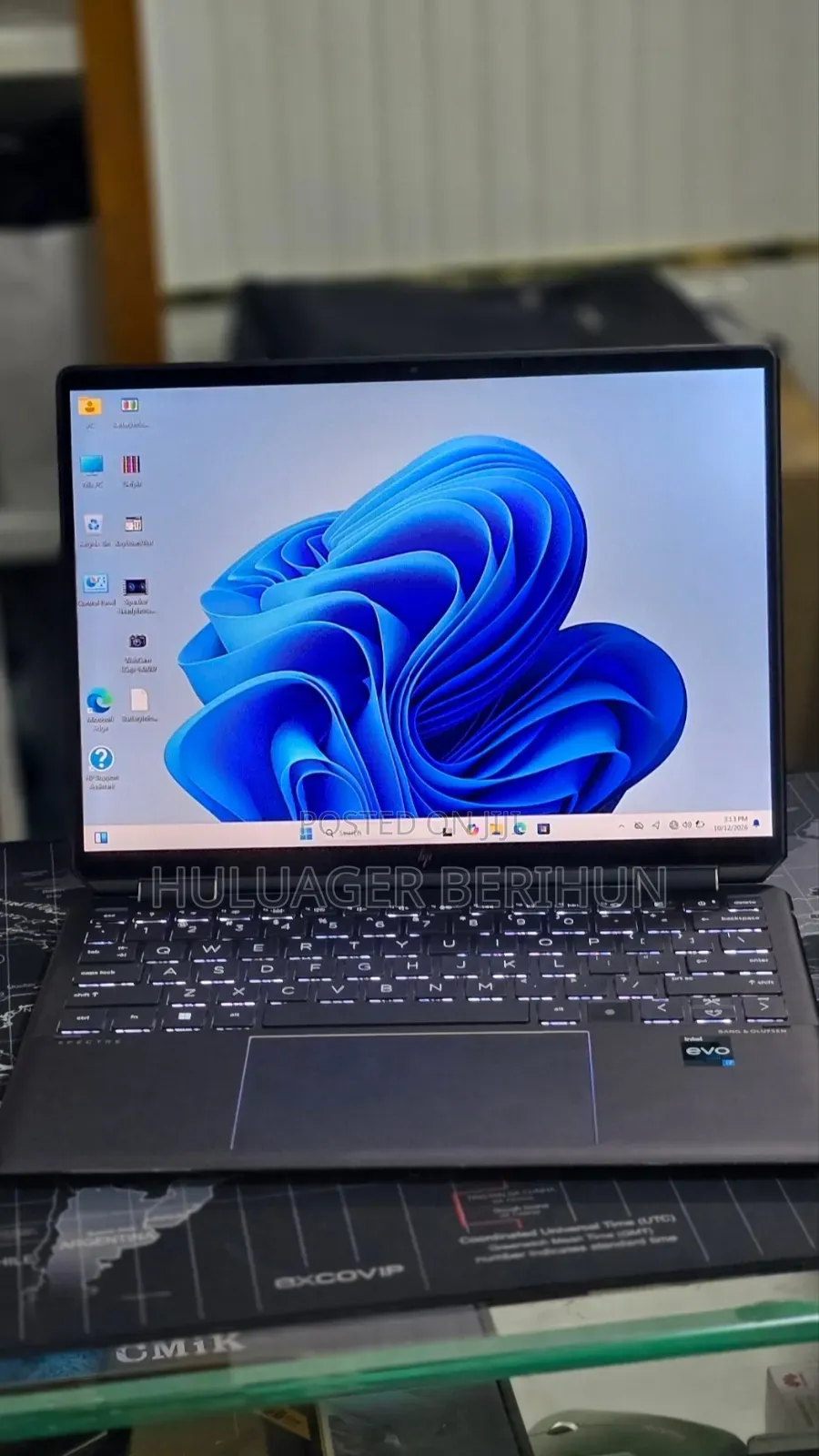 New Laptop HP Spectre 16GB Intel Core i7 SSD 512GB