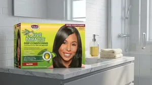 African Pride(From Uk Olive Miracle Deep Conditioning No-Lye Relaxer -