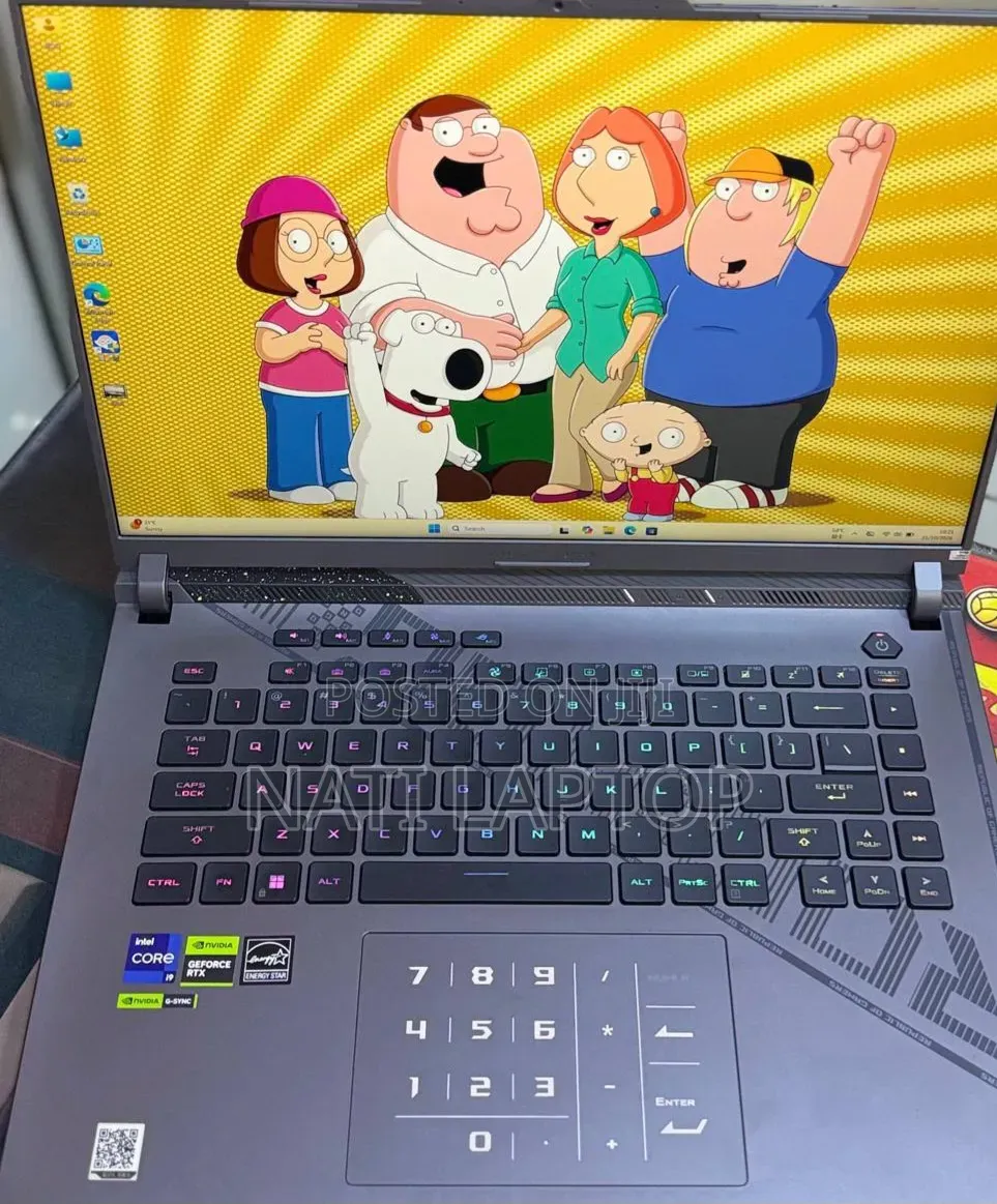 New Laptop Asus ROG Strix G16 G614 16GB Intel Core i9 SSD 1T