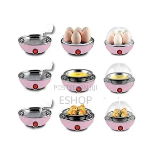 Cooks 1 to 7 Eggs and Shuts Off Automatically When Done.