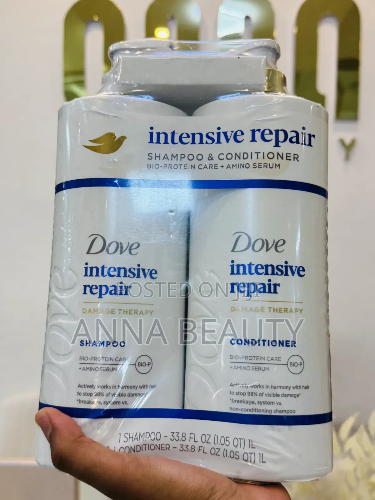 DOVE Damage Therapy Conditioner to Protect and Restore Damaged Hair