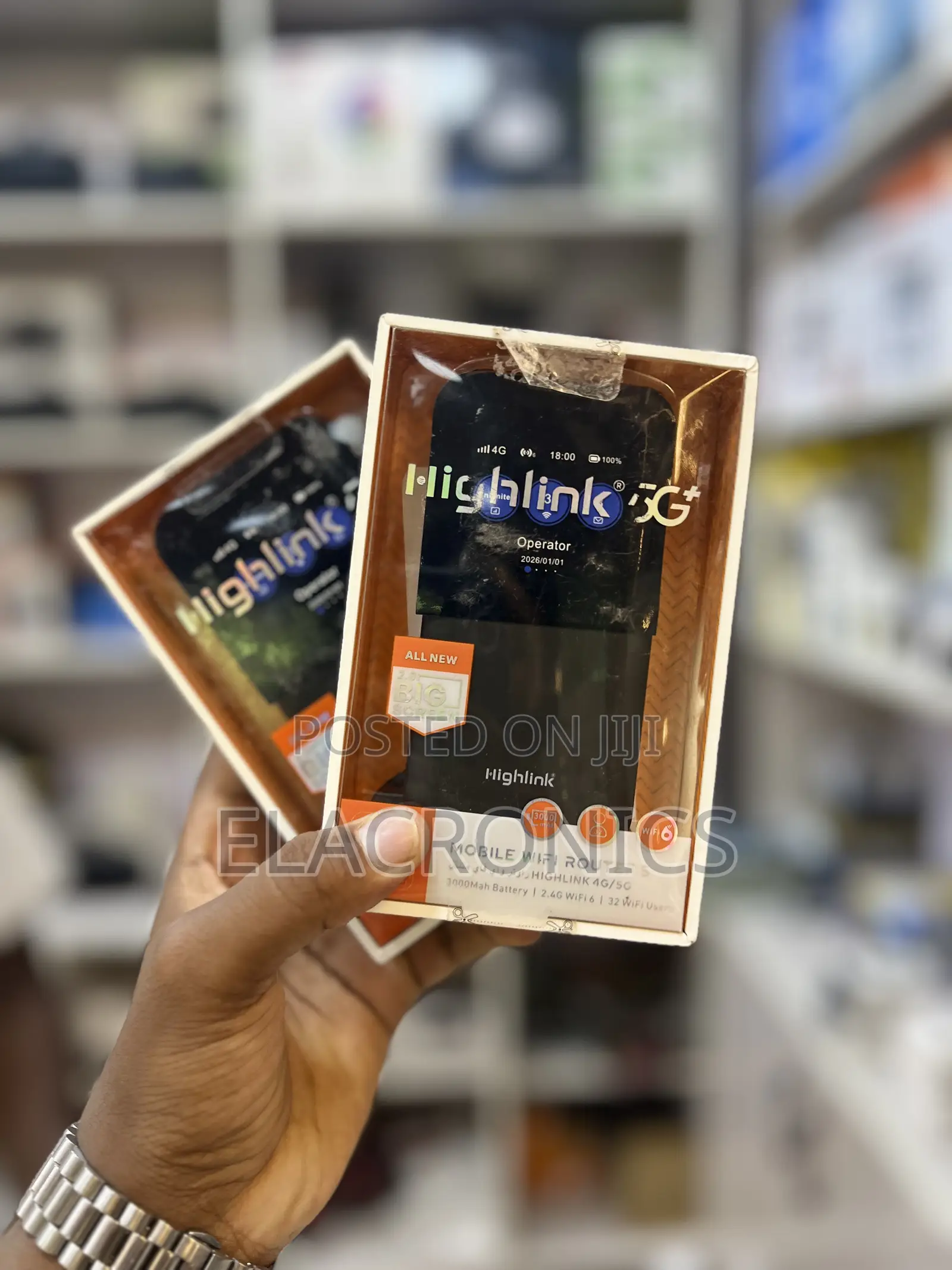 Highlink 4G 5G Mobile WiFi Router 3000mAh
