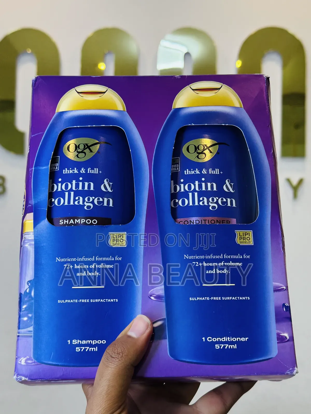 OGX Collagen & Biotin Shampoo With 72+hours of Volume