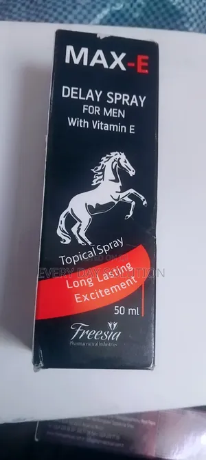 MAX-E Delay Spray 50ml | ለወንዶች የግል እንክብካቤ ስፕሬይ