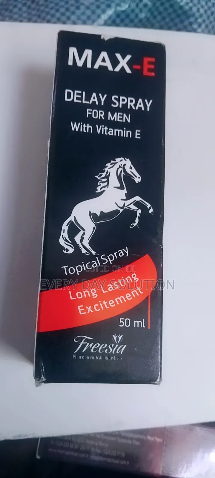 MAX-E Delay Spray 50ml | ለወንዶች የግል እንክብካቤ ስፕሬይ