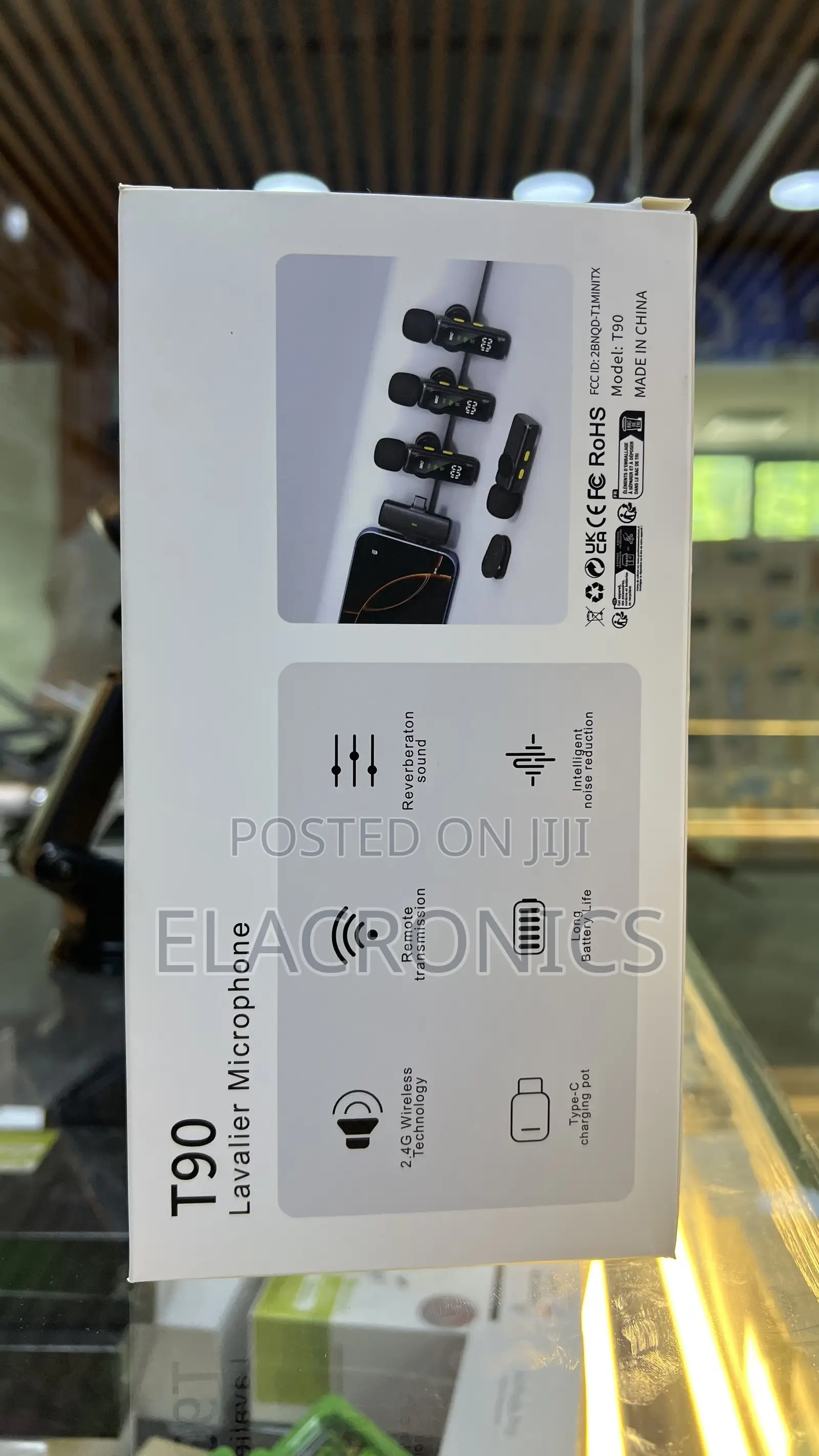 T90 Wireless Lavalier Mic 1 to 4 Mics