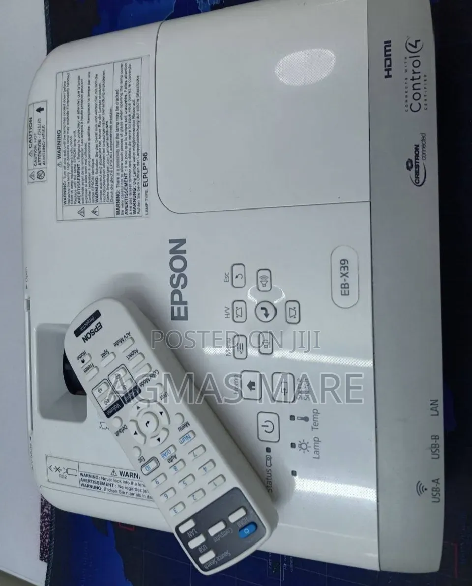 Epson X39 Projector 
Projection System:40