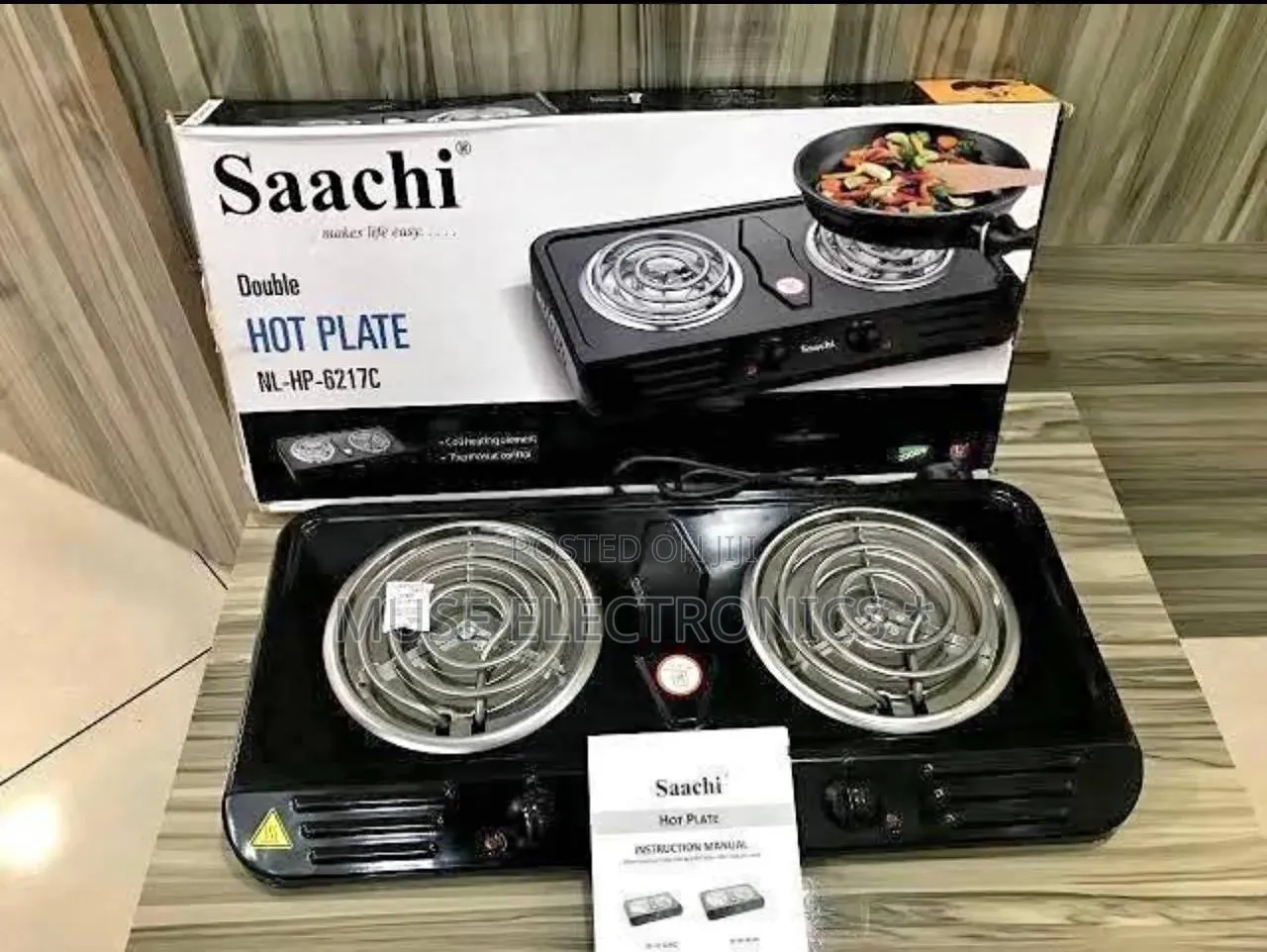 Seachi Double Hot Plate Stove