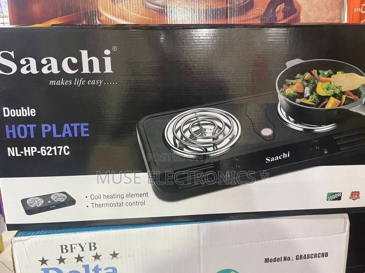 Seachi Double Hot Plate Stove