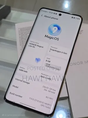 New Honor Magic6 512 GB Orange