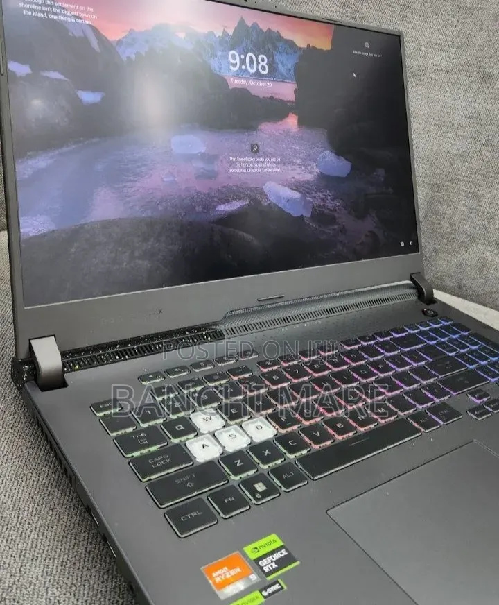 New Laptop Asus ROG Strix G17 16GB AMD Ryzen 9 SSD 1T