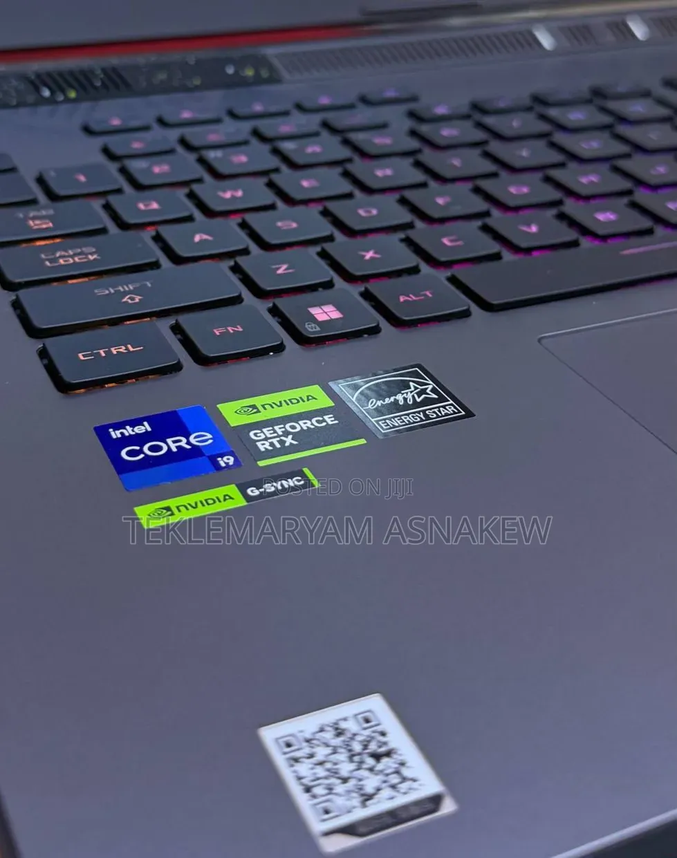 New Laptop Asus ROG Strix G16 16GB Intel Core i9 SSD 1T