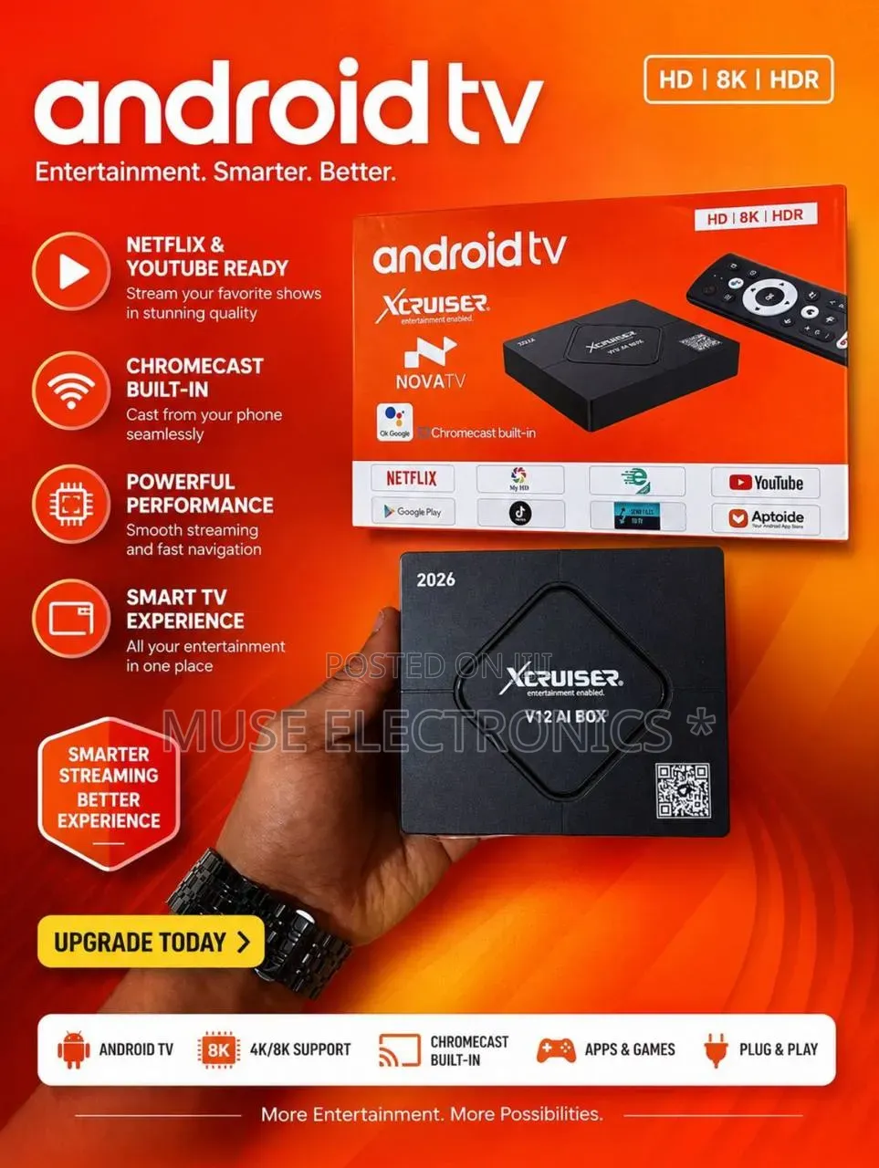 X Cruiser TV Box