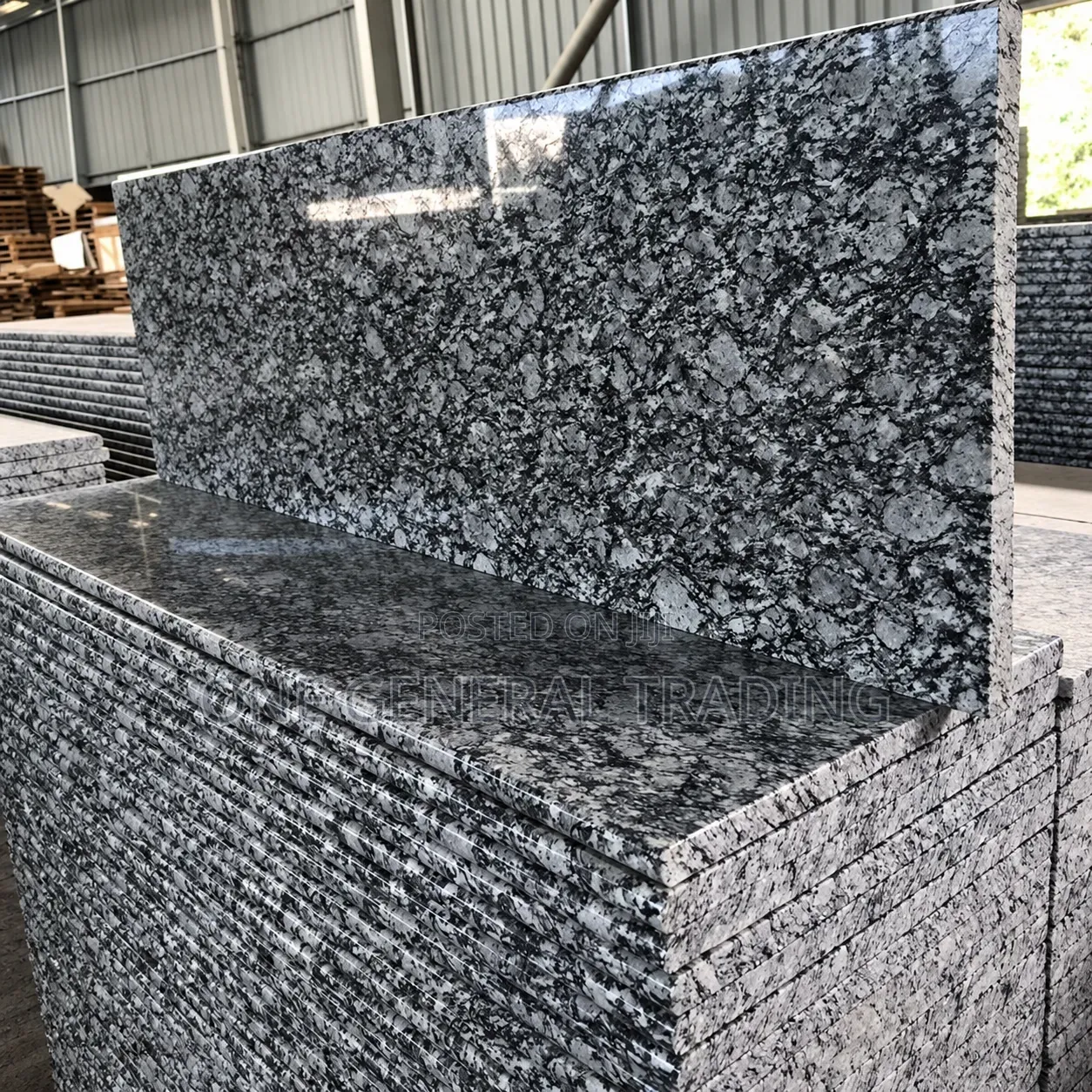 Spray White Granite