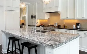 Spray White Granite