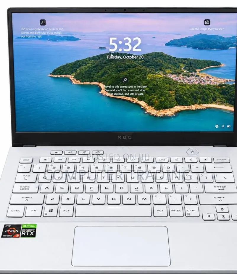 New Laptop Asus ROG Zephyrus G15 16GB AMD Ryzen 9 SSD 512GB