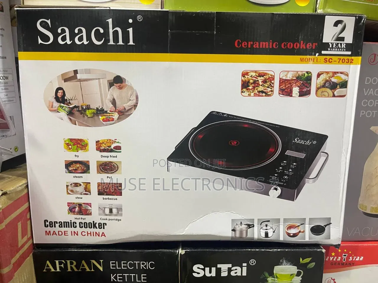 Seachi Ceramic Touch Stove