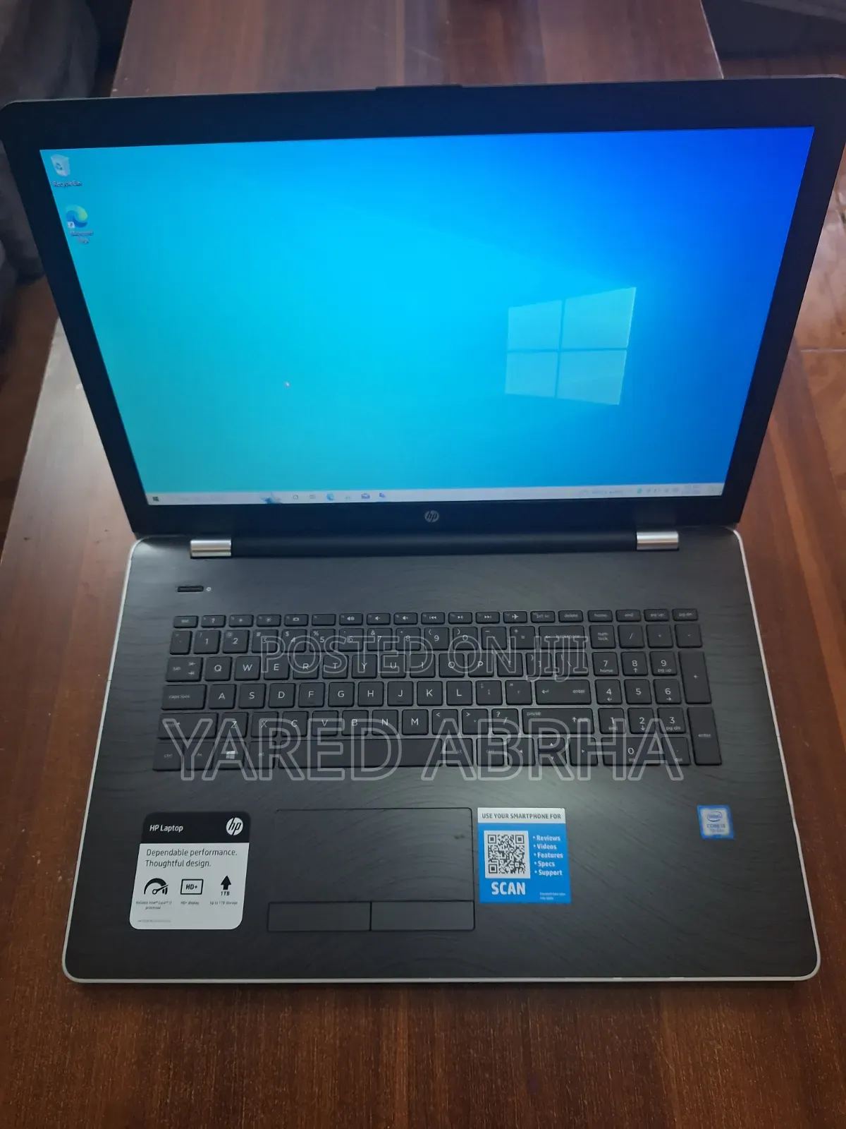 Laptop HP 8GB Intel Core 3 HDD 1T