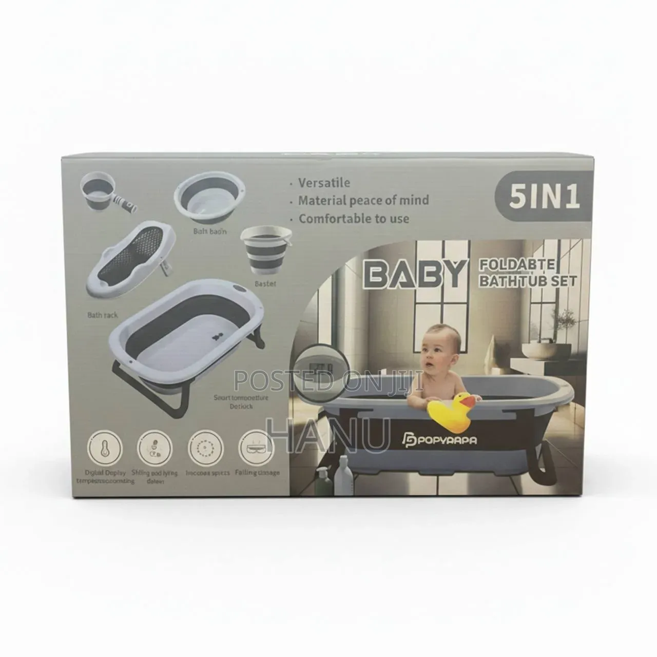 5 in 1 Foldable Baby Bath Tube