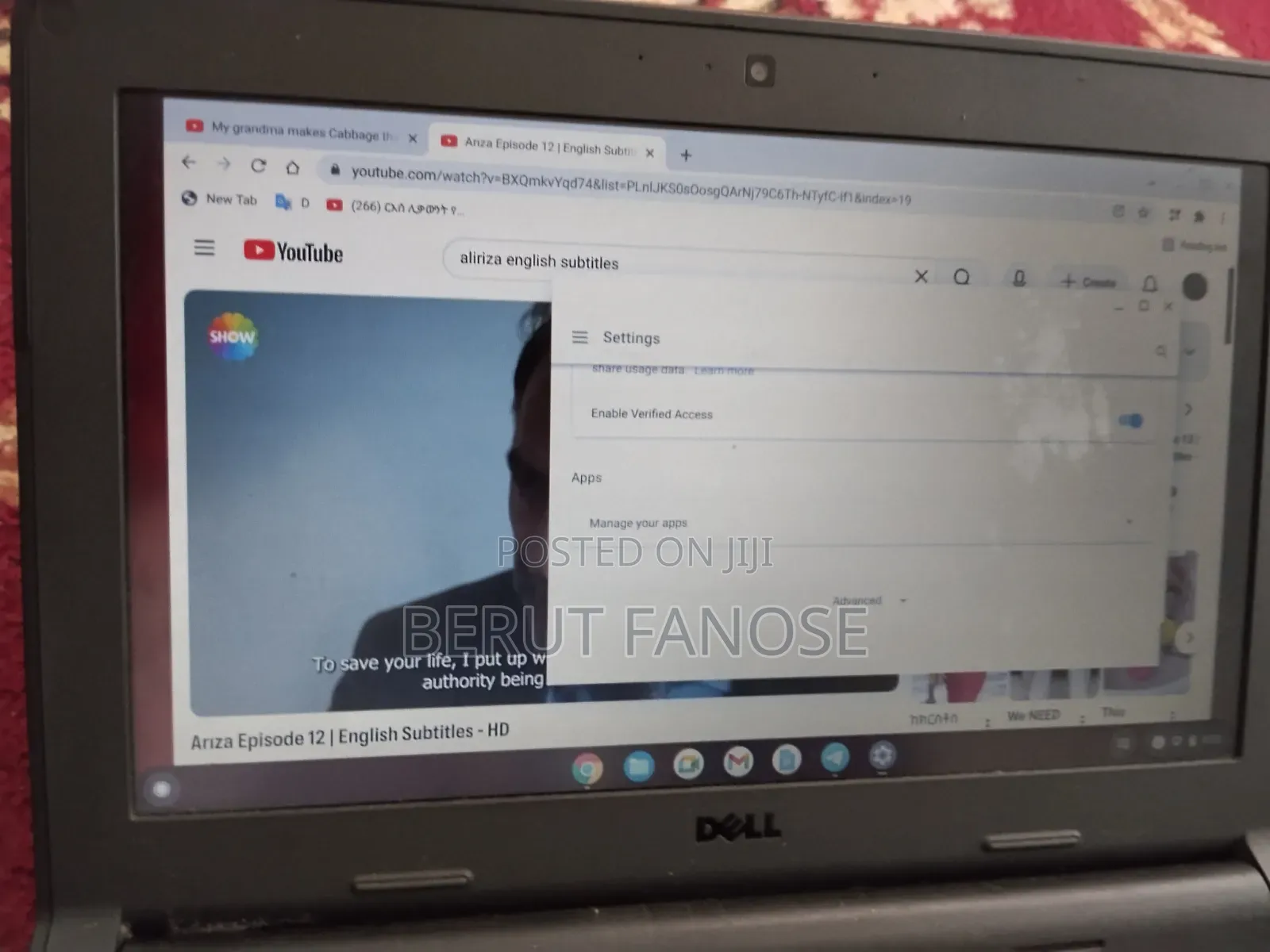 Laptop Dell Chromebook 11 4GB SSHD (Hybrid) 16 GB