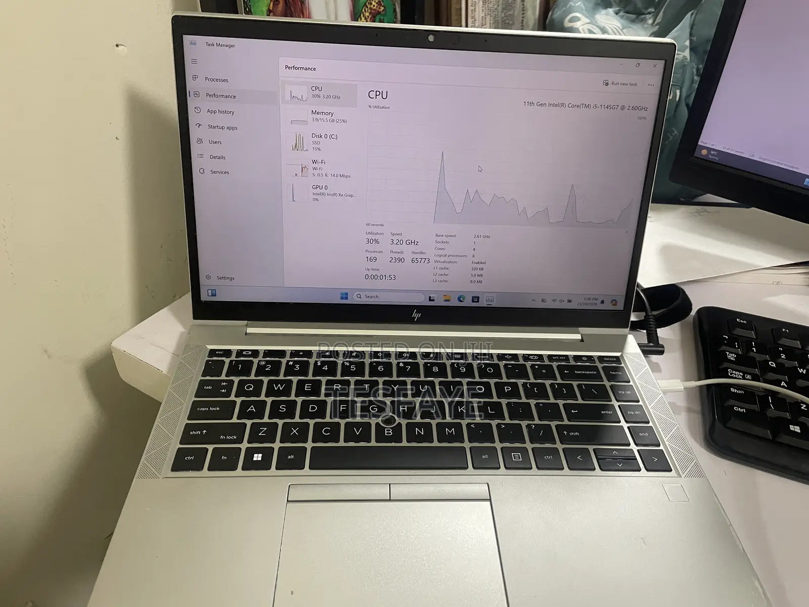 New Laptop HP EliteBook 840 16GB Intel Core i5 SSD 500GB
