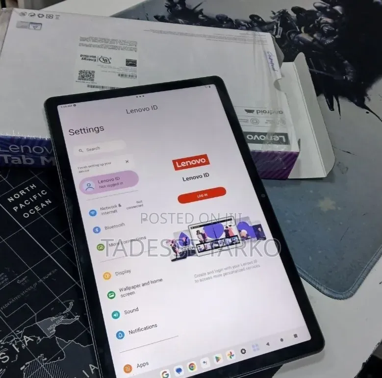 New Lenovo Tab M10 128 GB Gray