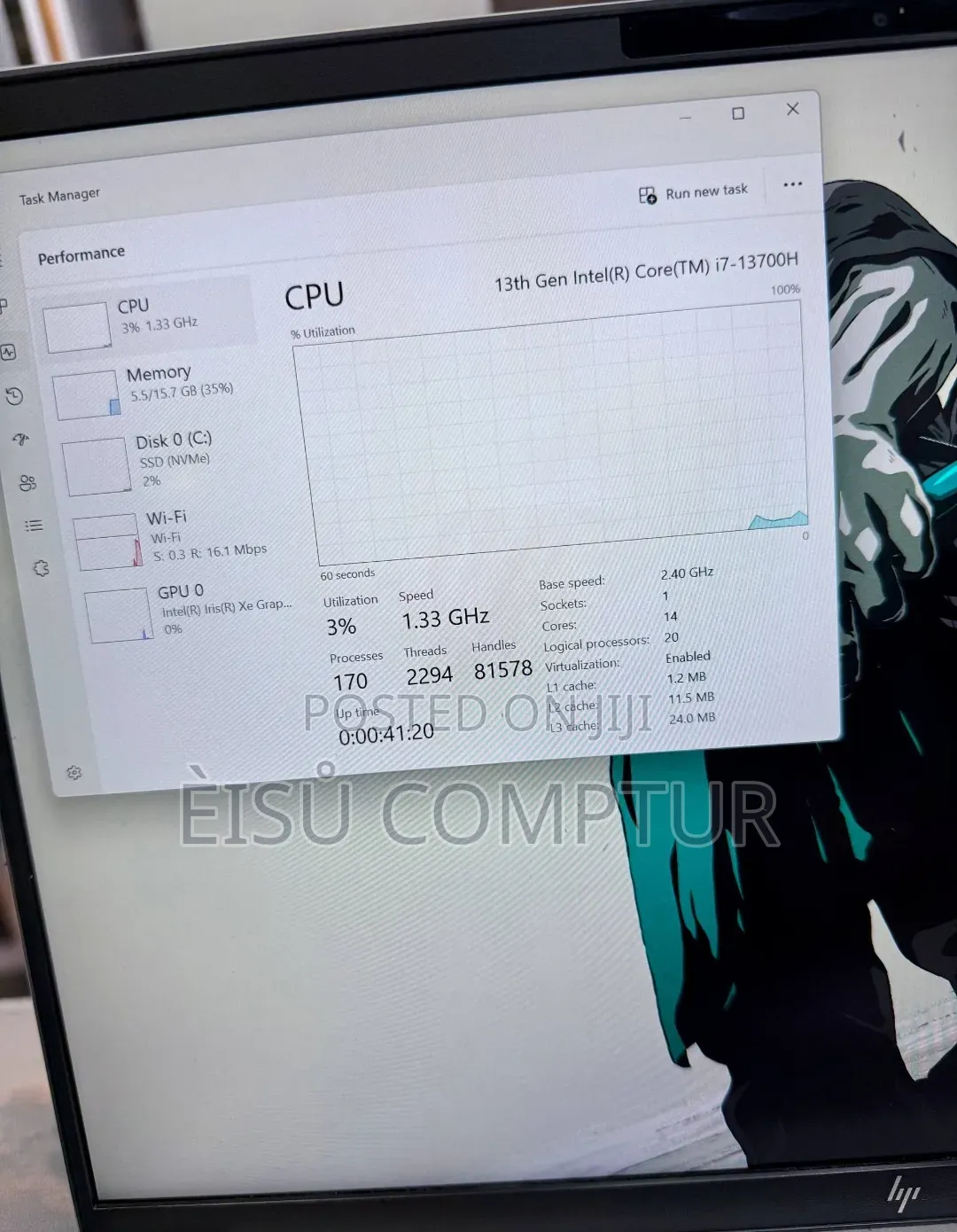 New Laptop HP Pavilion 15 16GB Intel Core i7 SSD 1T