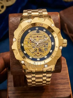 Kamri Watch Skeleton Quartz Wristwatch Styled After the Chunky