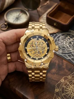 Kamri Watch Skeleton Quartz Wristwatch Styled After the Chunky