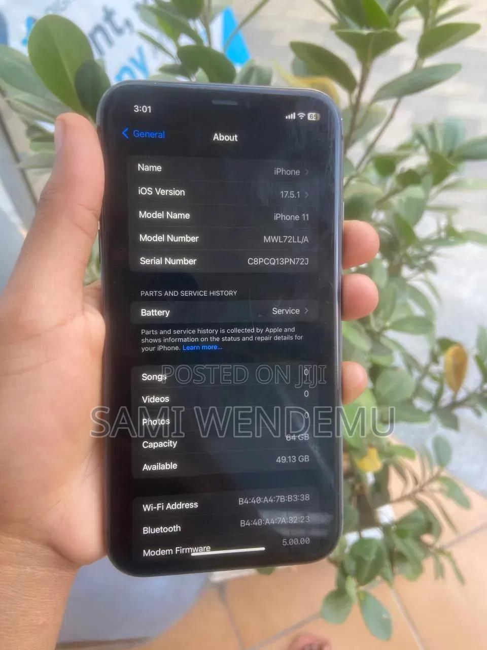 Apple iPhone 11 64 GB Black