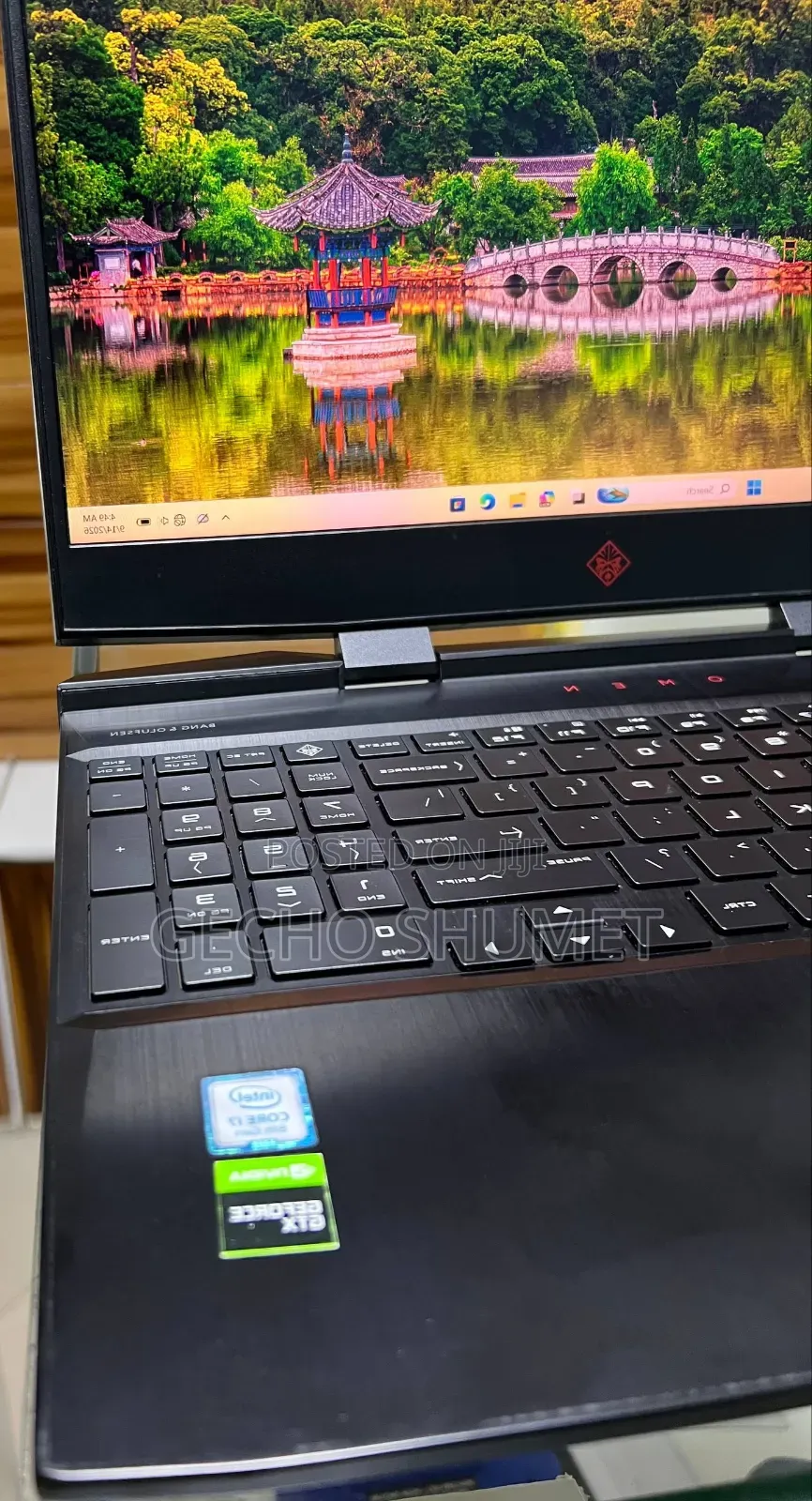 New Laptop HP Omen 15 16GB Intel Core i7 SSD 128GB