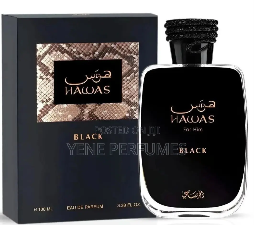 Hawas Black Spray by Rasasi
