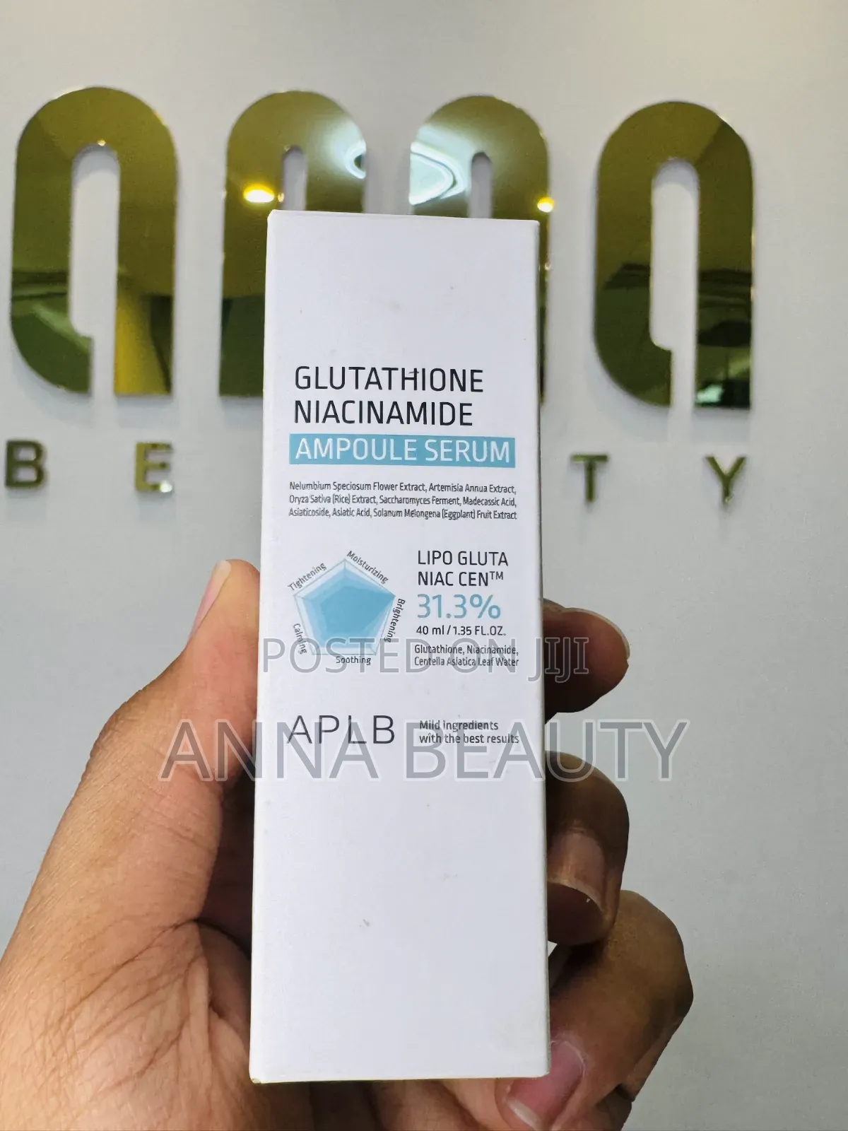 APLP Glutathione Ampoule Serum for Brightening and Soothing