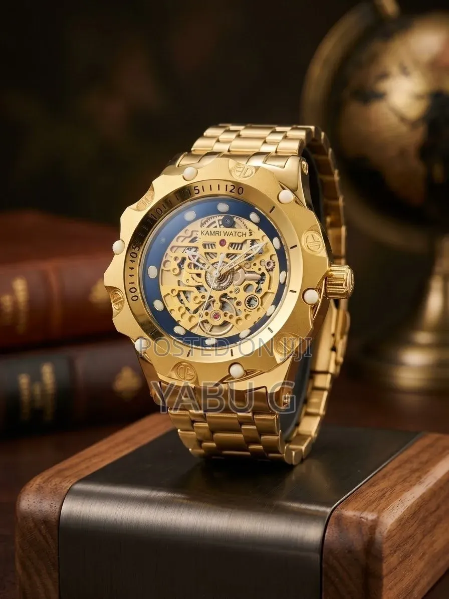 Gold Karmi Watch Stainless Steel