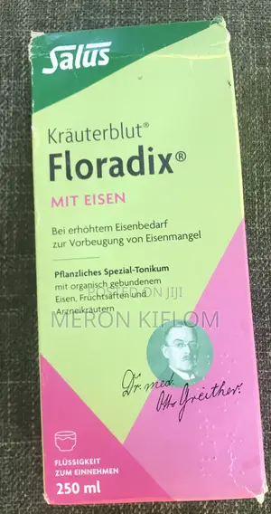 Salus Floradix የብረት ንጥረ ነገር የያዘ ፈሳሽ ማሟያ – 250ml