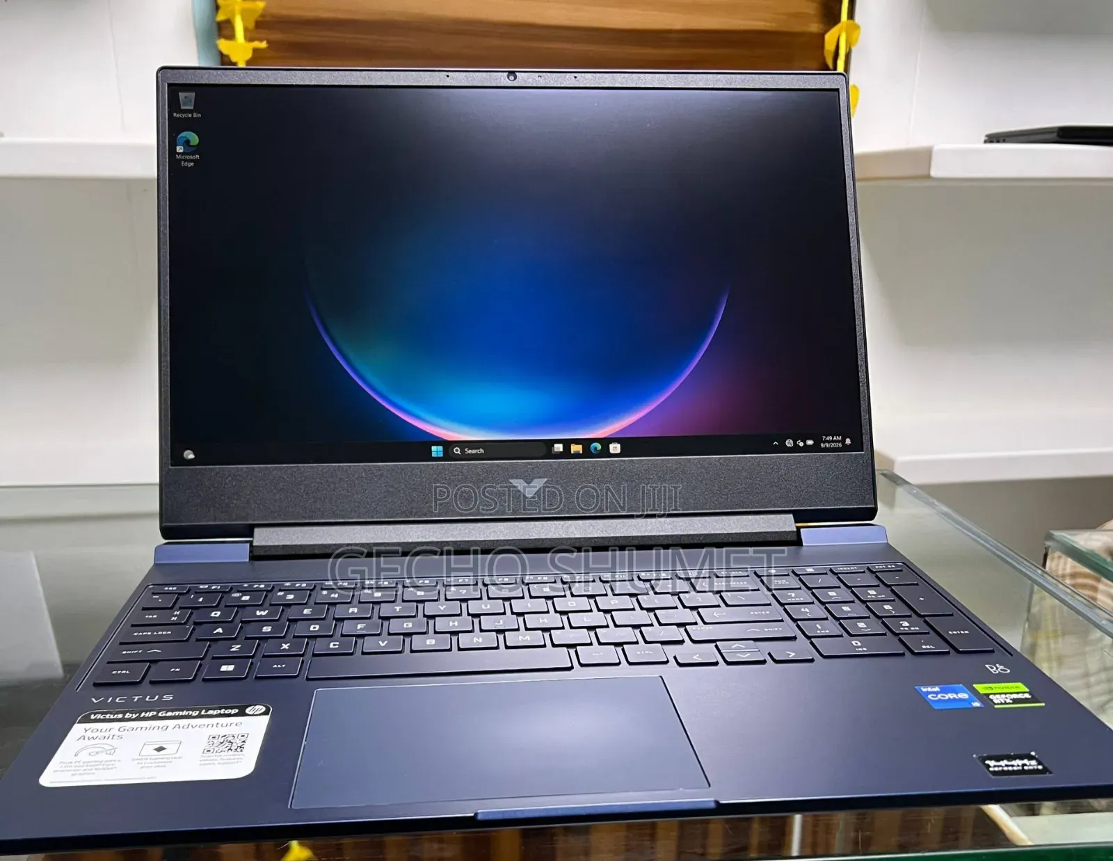 New Laptop HP Victus 15 16GB Intel Core i5 SSD 512GB